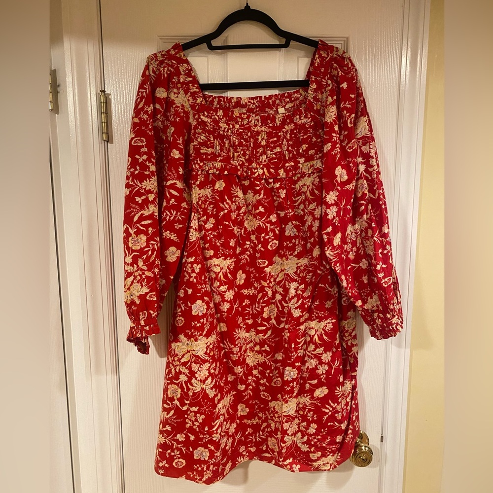 Doen floral mini dress- ACTON DRESS -- OAK BLUFFS FLORAL